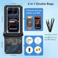 Double Space Floating Waterproof Phone Pouch [Up to 8.5''] (2 Count)