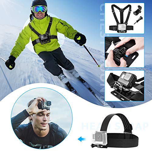 Accessories Kit for AKASO EK5000 EK7000 4K WiFi Action Camera GoPro Hero 13 12 11 10 9 8 7 6 5
