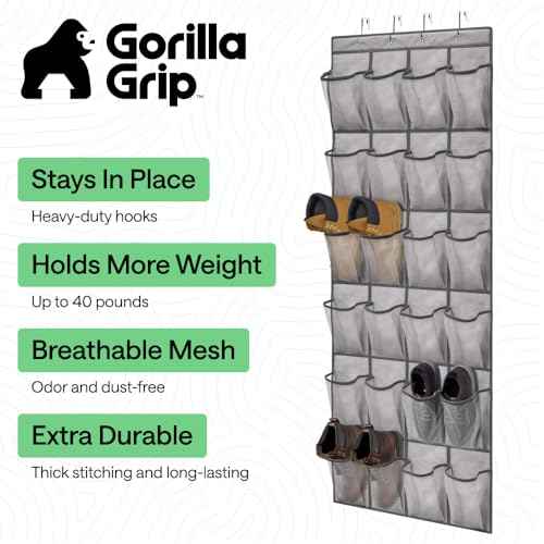 Over the Door Shoe Organizer