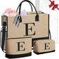Initial Tote Bag