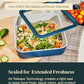 Glass Food Storage Container with Lid
