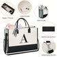 Personalized Initial Tote Bag