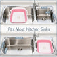 Collapsible Dish Basin with Drain Plug