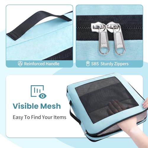 Compression Packing Cubes for Travel (8 Count)