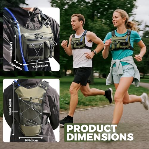 USA Patent Running Hydration Vest Backpack