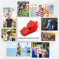 Emergency Whistles with Lanyard 10 Pack Red Safety Whistle for Lifeguard Outdoor Emergency Camping Hiking Boating Loud Signaling Whistles