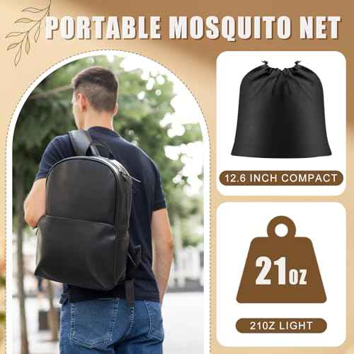 1 Pcs Mosquito Netting for Camping Bed 78 * 39 * 28 Inch
