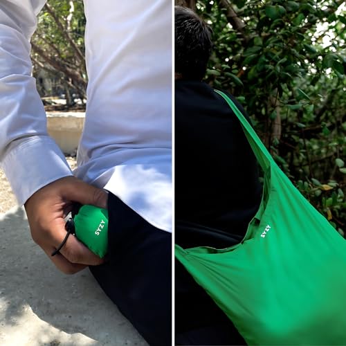 World's Most Compact Travel Tote Bag Portable Shopping Beach Market Bag