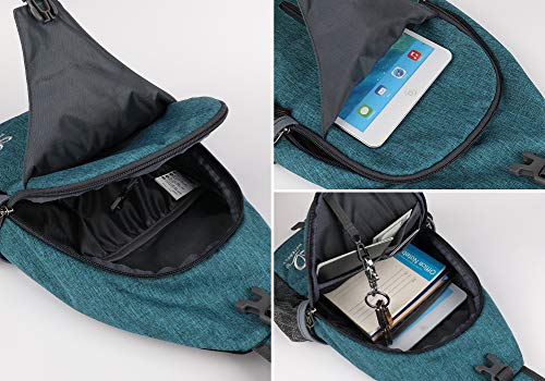 Crossbody Sling Backpack Sling Bag Travel Hiking Chest Bags Daypack