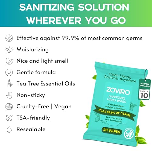 Hand Sanitizer Wipes (200 Count)