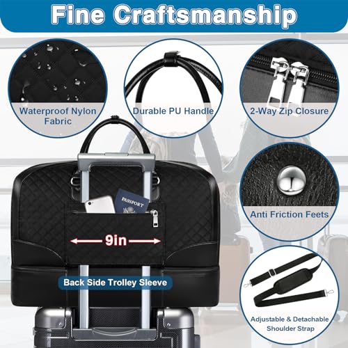 Weekender Overnight Bag for Women