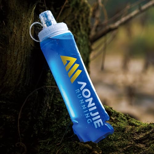 Collapsible Flask Soft Folding Water Bottles (2 Count)