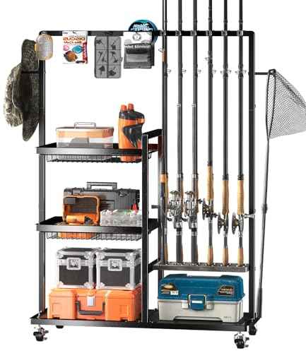 Fishing Rod Holders for Garage