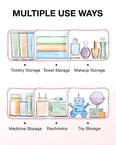 Clear Toiletry Bag 2 (2 Count)