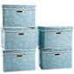 Stackable Storage Cubes with Lids [5 (5 Count)