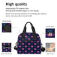 Flower Purple Mandala Insulated Lunch Bag for Women Men Thermal Cooler Bag Adult Lunch Box with Shoulder Strap Reusable Lunch Tote Bag Large Containers for School Picnic Work Lightweight Handbag (B 05)