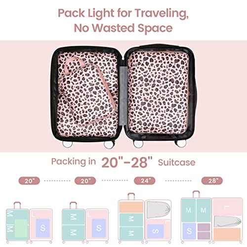Compression Packing Cubes for Travel (6 Count)