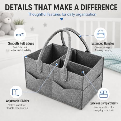 Diaper Caddy Organizer