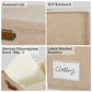 17" Large Fabric Storage Box with Lids (3 Count)