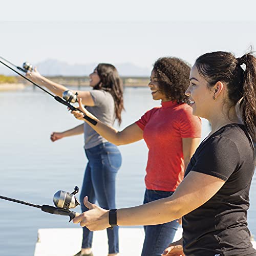 33 Spincast Reel and Telescopic Fishing Rod Combo