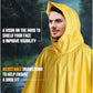 Hooded Rain Poncho for Adult Waterproof Lightweight Raincoat