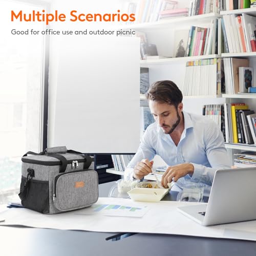 Large Lunch Bag (Gray / Large(15L))