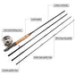 Fly Fishing Rod Reel Combos with Lightweight Portable Rod and CNC