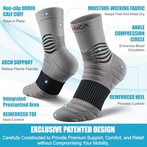 Professional Compression Socks for Women Men Circulation (2 Count)