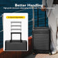 Top Opening Carry on Luggage with Narrow Trolley Handle