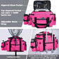 Fishing Tackle Bag with 4PCS 3700 & 2PCS 3600 Tackle Boxes (6 Count)