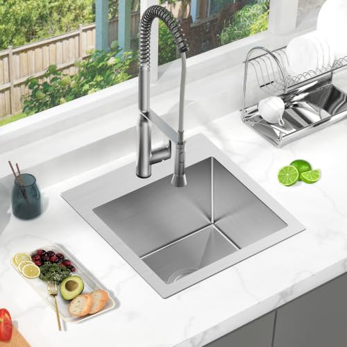 15x15x9 inch Drop In Bar Sink