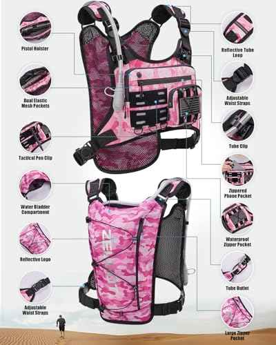 Running Vest with 2L Water Bladder
