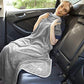Premium Soft Travel Blanket Pillow Combo Airplane