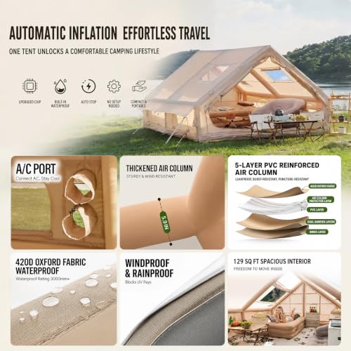 Inflatable Tents for Camping Adult 8
