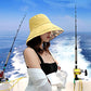 Women Floral Reversible Wide Brim Sun Hats Wired Edge Summer UPF Hat for Beach Hiking Garden Travel Lawn Work Chin Strap