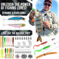Fishing Backpack with Fishing Rod &Reel Combos