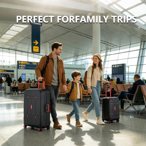 Zipperless Luggage Set 2 Pieces (2 Count)