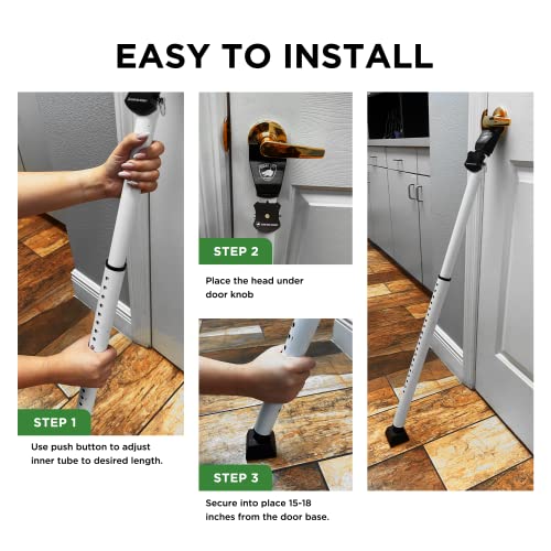 Adjustable Sliding Door Security Bar