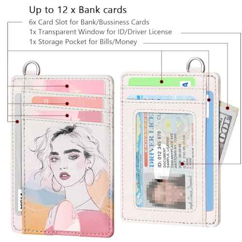 Slim Minimalist Wallet RFID Credit Card Holder for Men