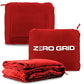 Lightweight Airplane & Travel Blanket with Foot Pockets