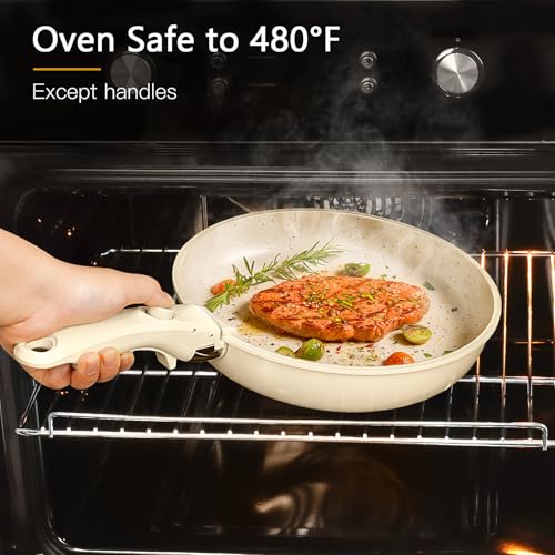 Ceramic Pots and Pans Set Non Stick