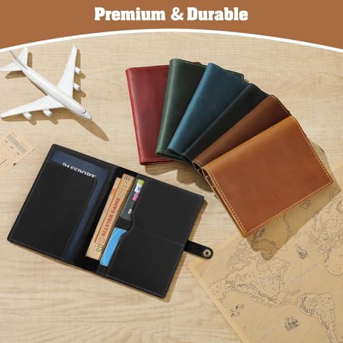 Genuine Leather Passport Holder For Travel