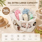 Beach Bag Waterproof Sandproof Women Beach Tote Pool Bag with Zipper for Gym Grocery Travel with Wet Pocket