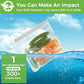 9 Pack Reusable Gallon Freezer Bags Dishwasher Safe (9 Count)