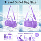 Quilted Travel Duffle Bag Gym Bag for Women