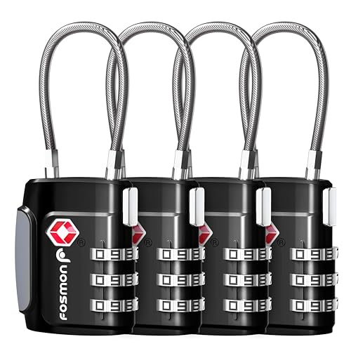 TSA Approved Cable Luggage Locks