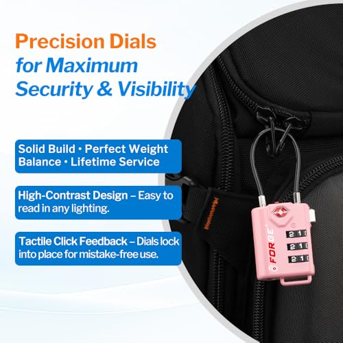 TSA Approved Cable Luggage Locks