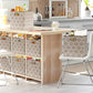 13 Inch Foldable Cube Storage Bins with Handles (3 Count)