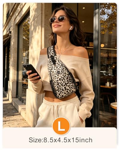 Crossbody Bags for Women Men Trendy Sling Bag Backpack Chest Bag