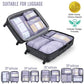 8 Set Packing Cubes for Travel Essentials (99 Count)